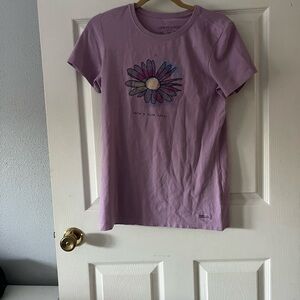 Life Is Good Mauve Tee with Tag